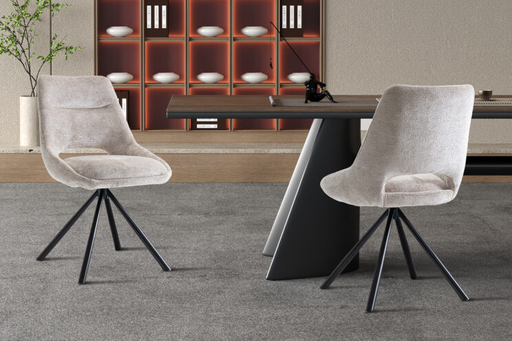 Chaise en tissu "Dante" - Image 2