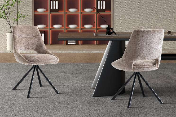 Chaise en tissu "Dante" - Image 2