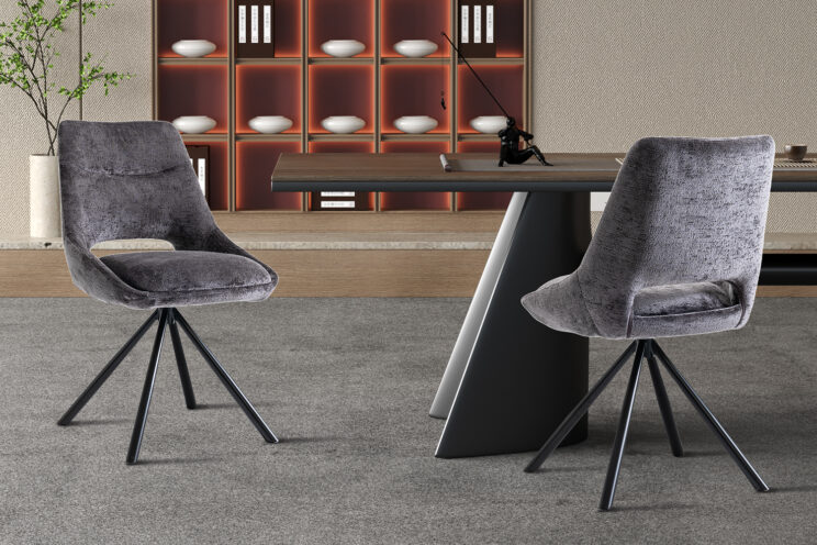 Chaise en tissu "Dante" - Image 2