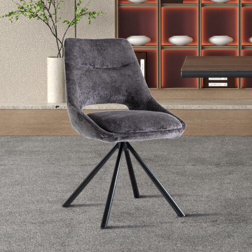 Chaise en tissu "Dante"