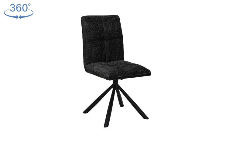 Chaise pivotante en tissu "Jack" - Image 4
