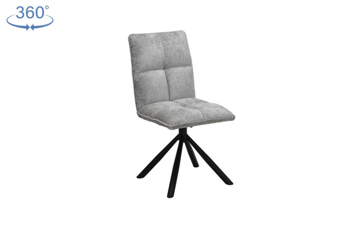 Chaise pivotante en tissu "Jack" - Image 4