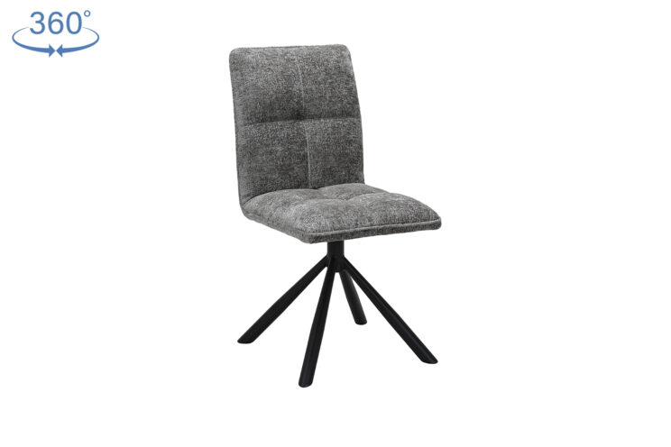 Chaise pivotante en tissu "Jack" - Image 4