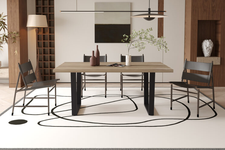 Table 'Armin' 180 cm Décor Manguier