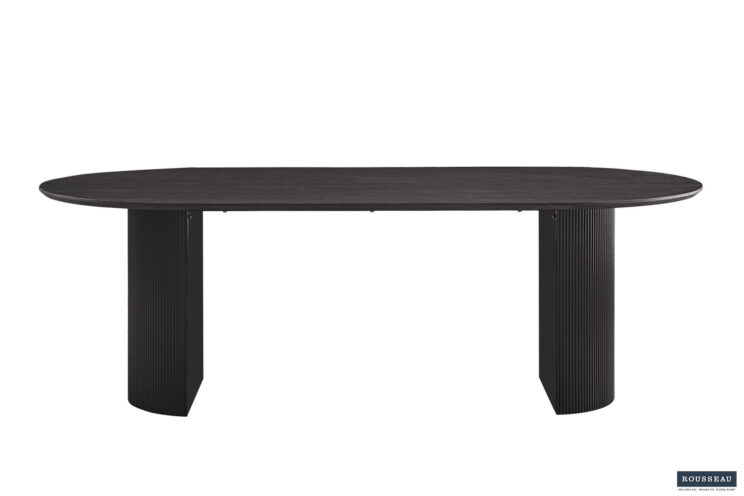 Table 'Lagos' 220 cm ovale Décor brun foncé - Image 3