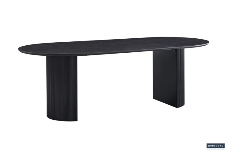 Table 'Lagos' 220 cm ovale Décor brun foncé - Image 4
