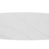 Table 'Apollo' 180 cm ovale en pierre blanche danoise - Image 6