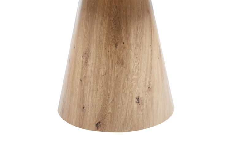Table 'Tigo' 120 cm Ronde Décor Chêne Ancien - Image 6
