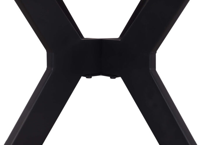 Table 'Apollo' 110 cm Ronde en Pierre Brillante Blanc marbré - Image 9