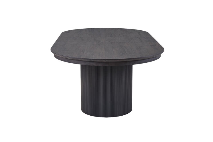 Table extensible 'Lagos' 180-220 cm Ovale Décor brun foncé - Image 8