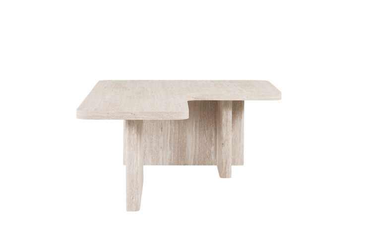 Table basse 'Arallo' décor travertin beige - Image 8