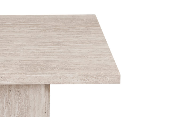 Table basse 'Litar' décor travertin beige - Image 6
