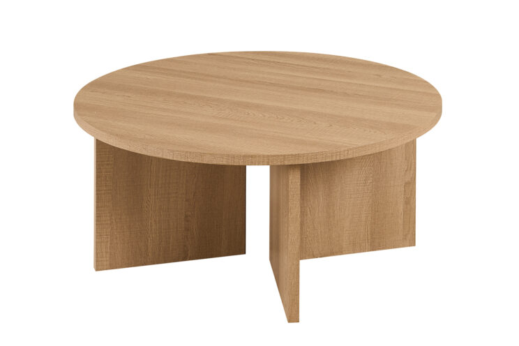 Table basse 'Drasir' décor chêne naturel - Image 3