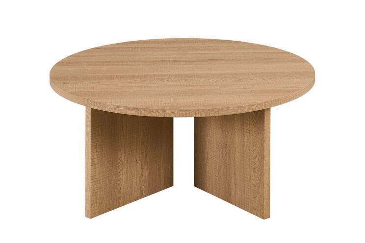 Table basse 'Drasir' décor chêne naturel - Image 4