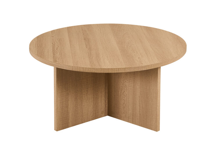 Table basse 'Drasir' décor chêne naturel - Image 5