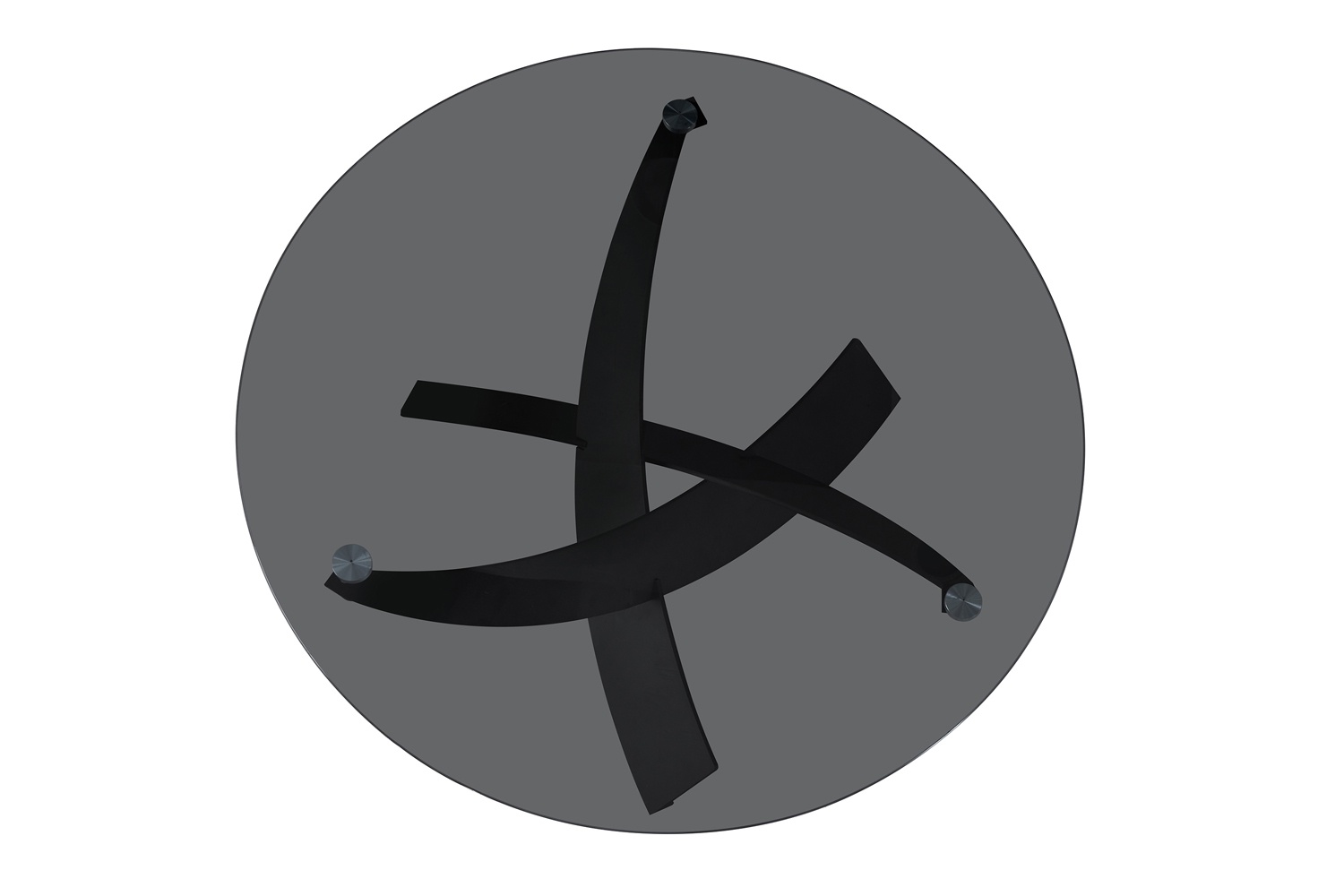 Table basse "Weston" ronde en verre - Image 5