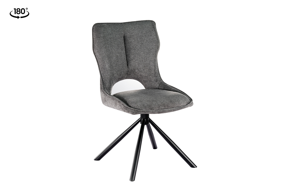 Chaise pivotante en tissu "Mori" - Image 5