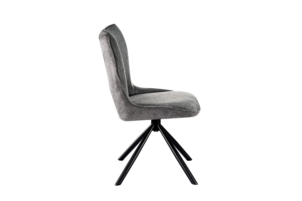 Chaise pivotante en tissu "Mori" - Image 6