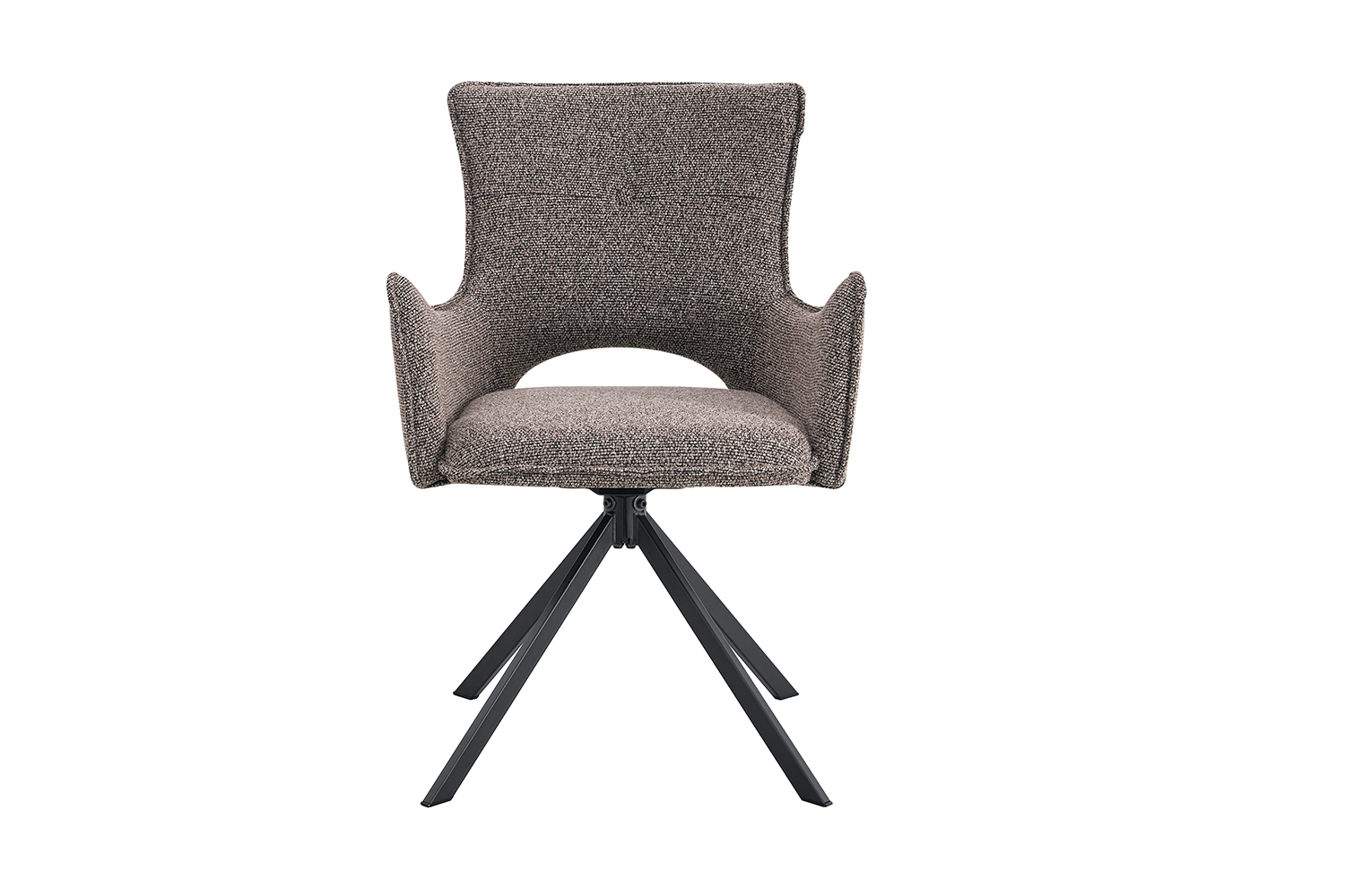 Chaise pivotante en tissu "Billy" - Image 4