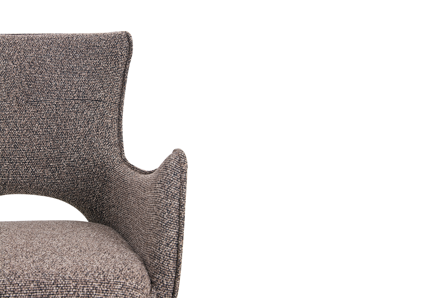 Chaise pivotante en tissu "Billy" - Image 8