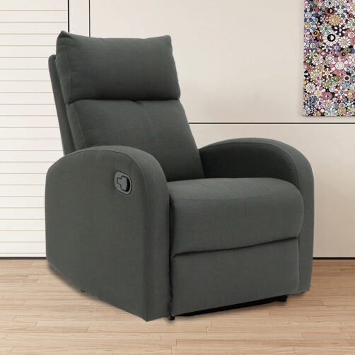 Relax 'France' réglable manuellement Tissu Gris