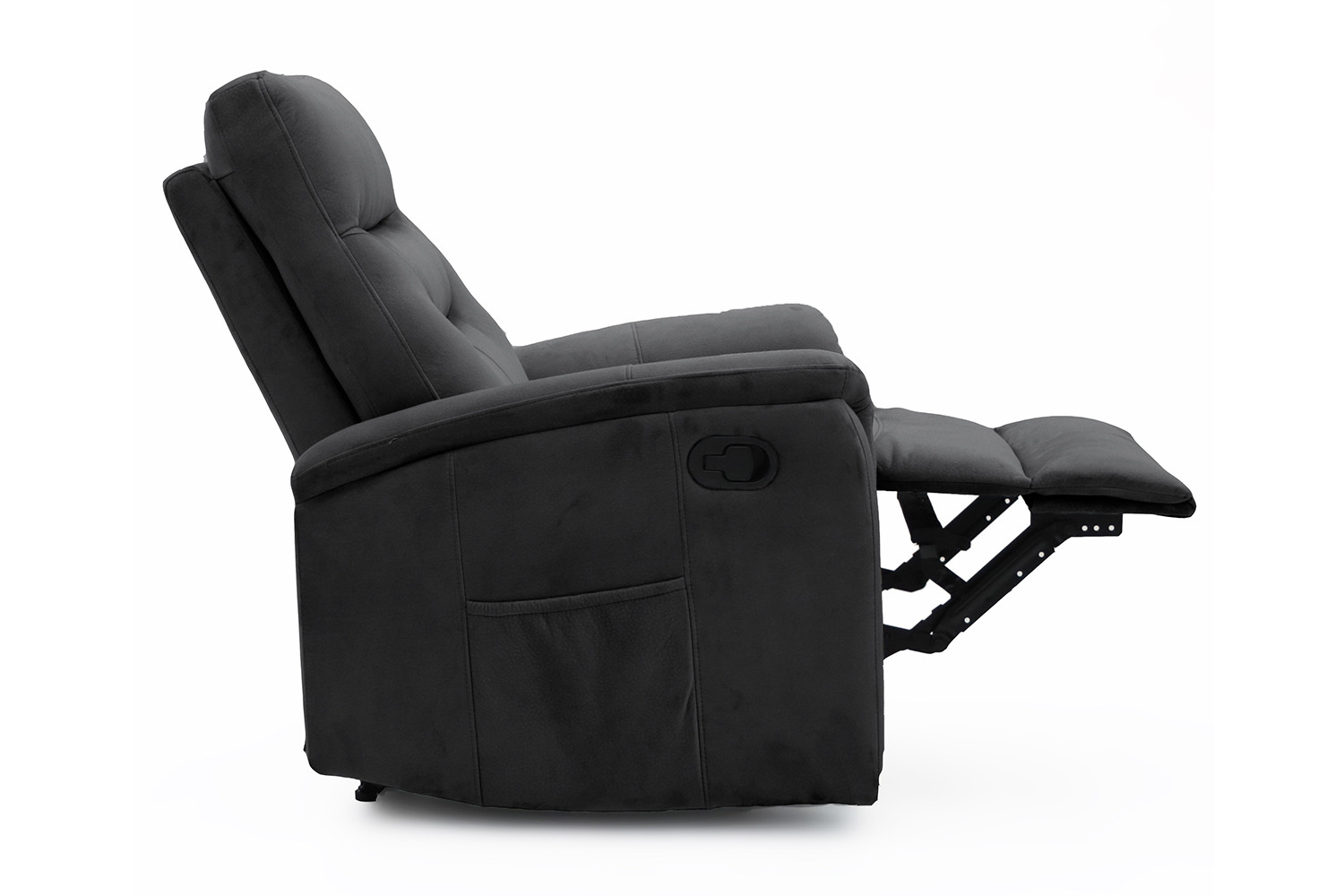 Relax 'Breda' réglable manuellement Tissu Noir - Image 7