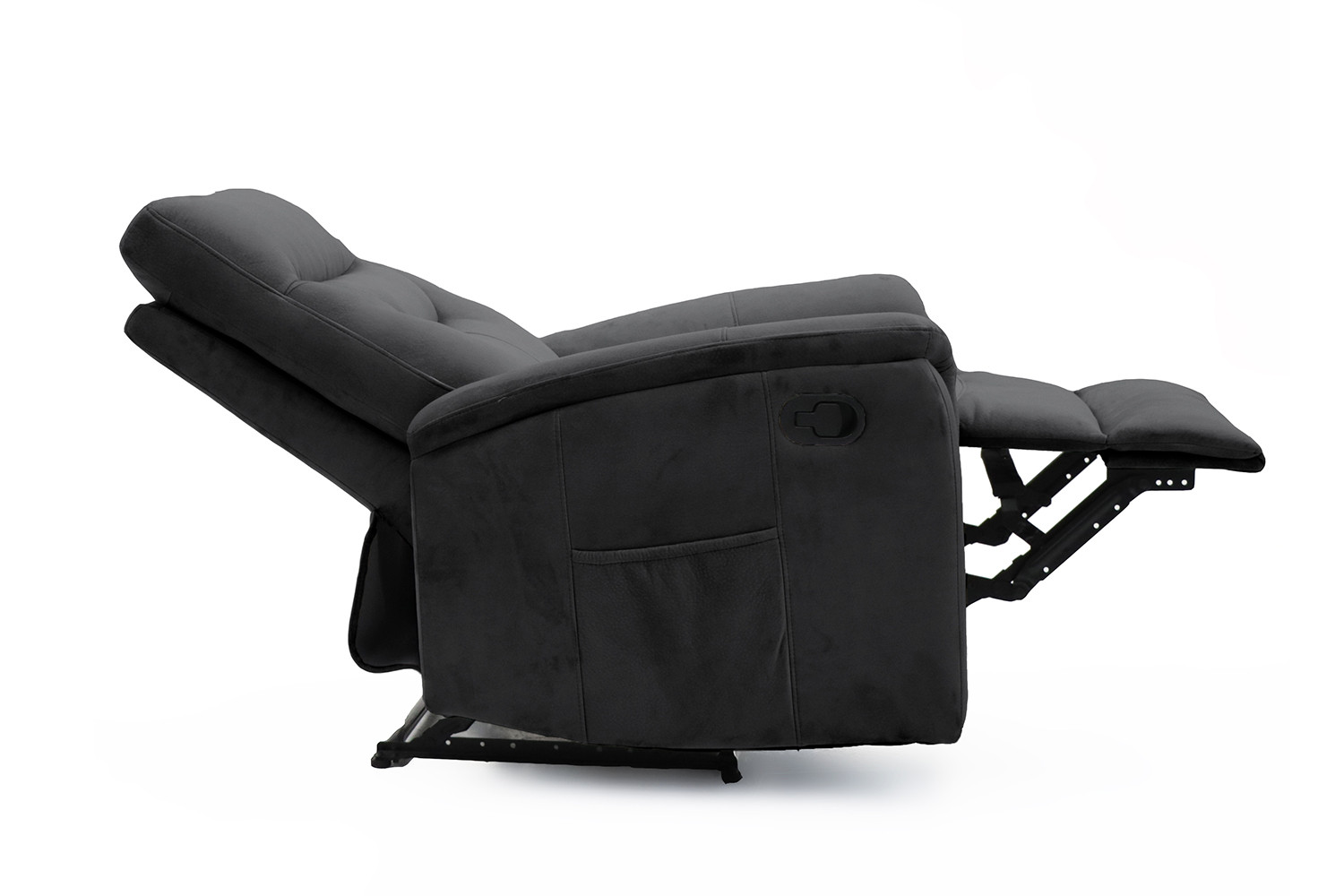 Relax 'Breda' réglable manuellement Tissu Noir - Image 8