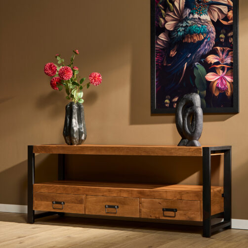 Meuble TV Boaz | Bois de manguier | 150 cm