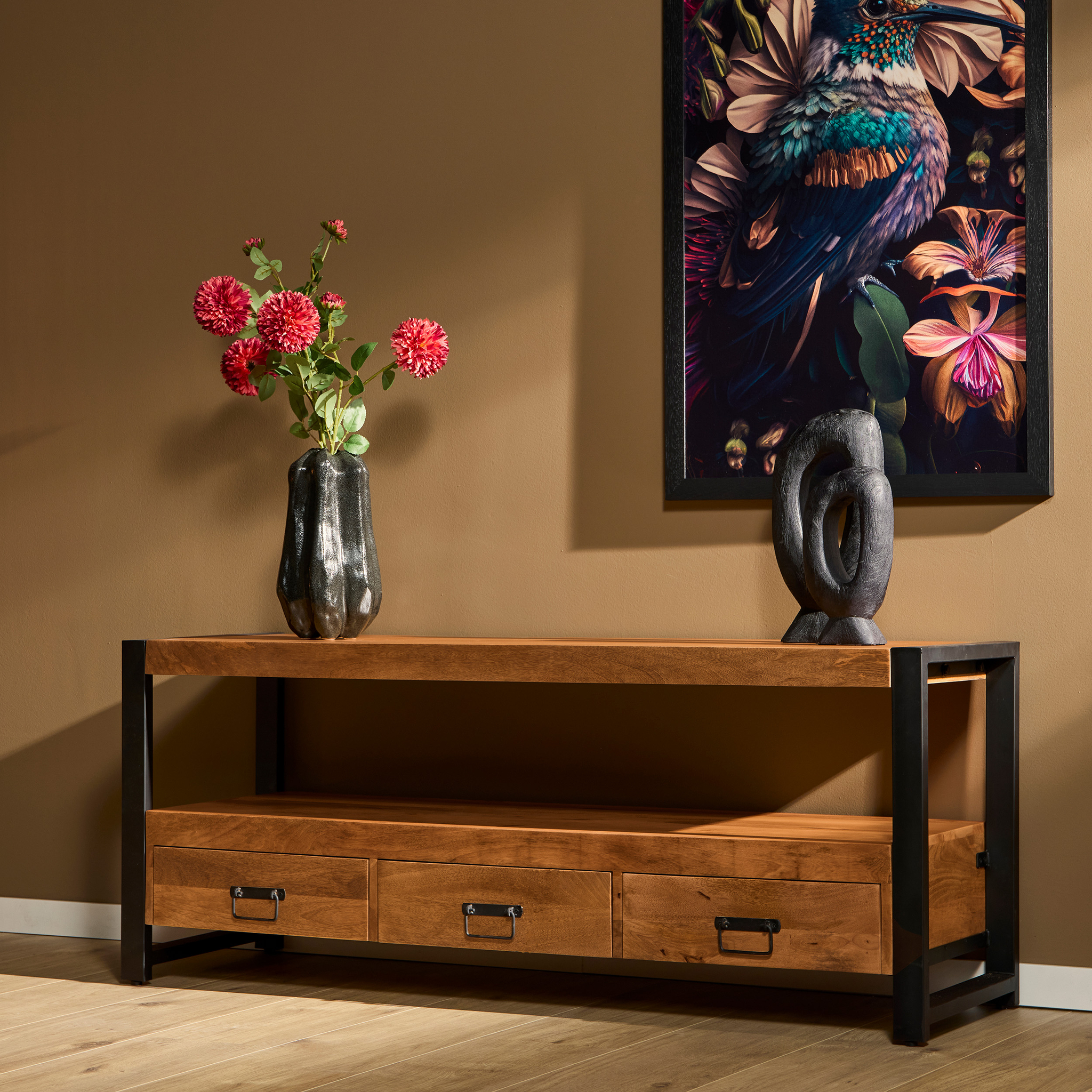 Meuble TV Boaz | Bois de manguier | 150 cm