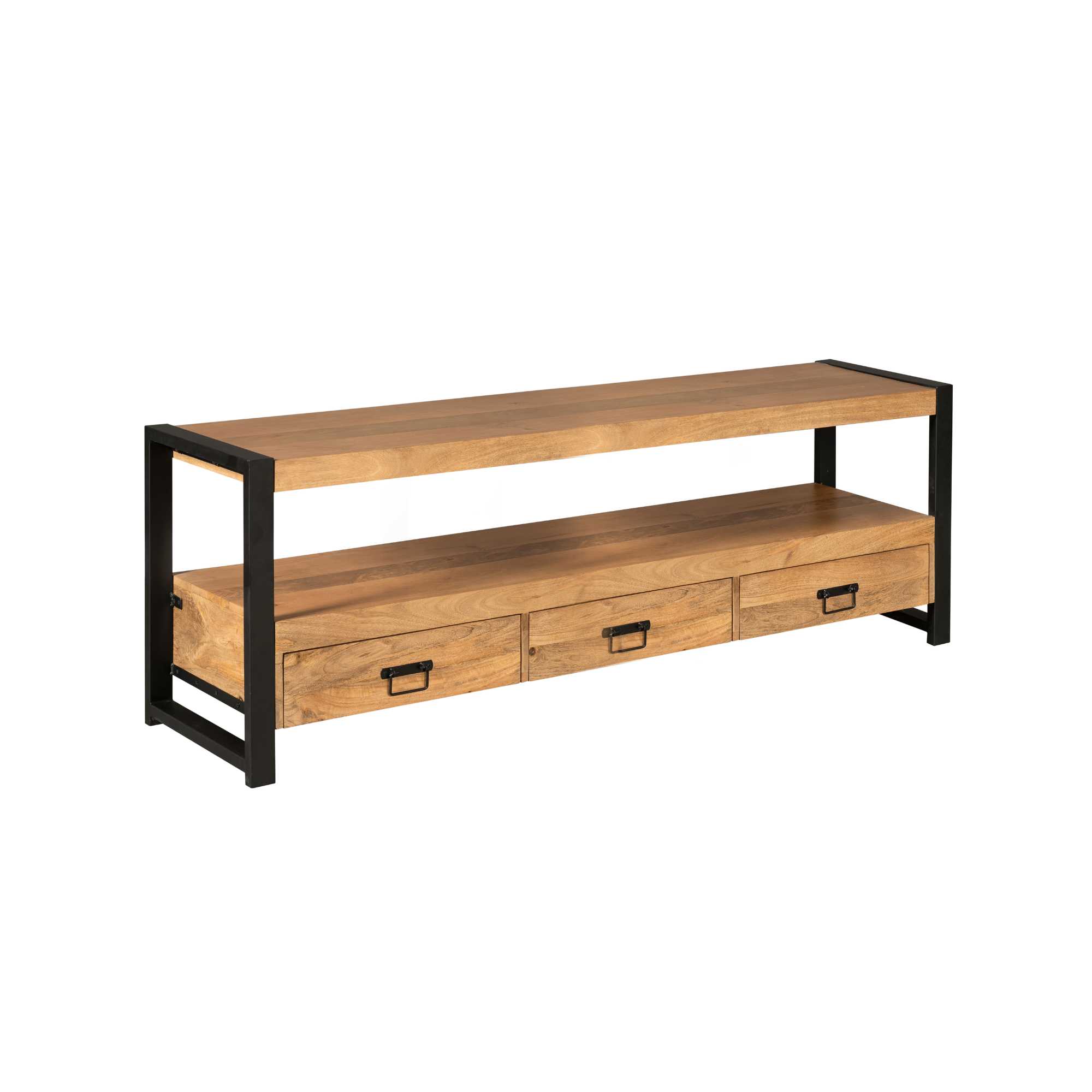 Meuble TV Boaz | Bois de manguier | 150 cm - Image 5