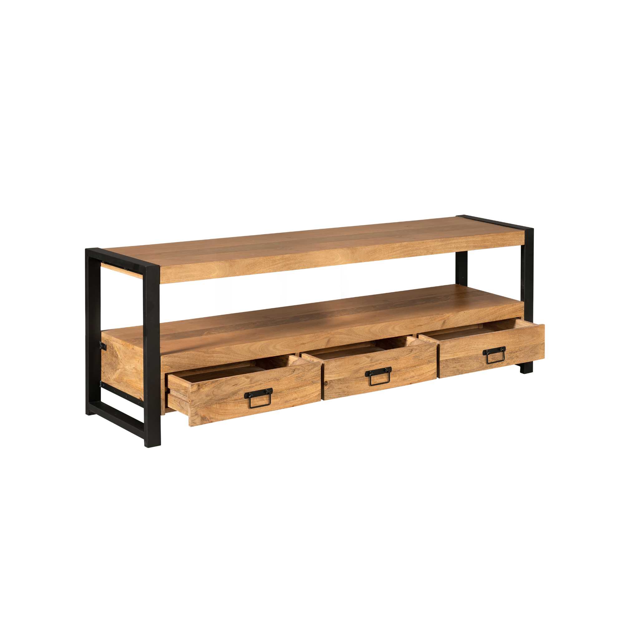Meuble TV Boaz | Bois de manguier | 150 cm - Image 6
