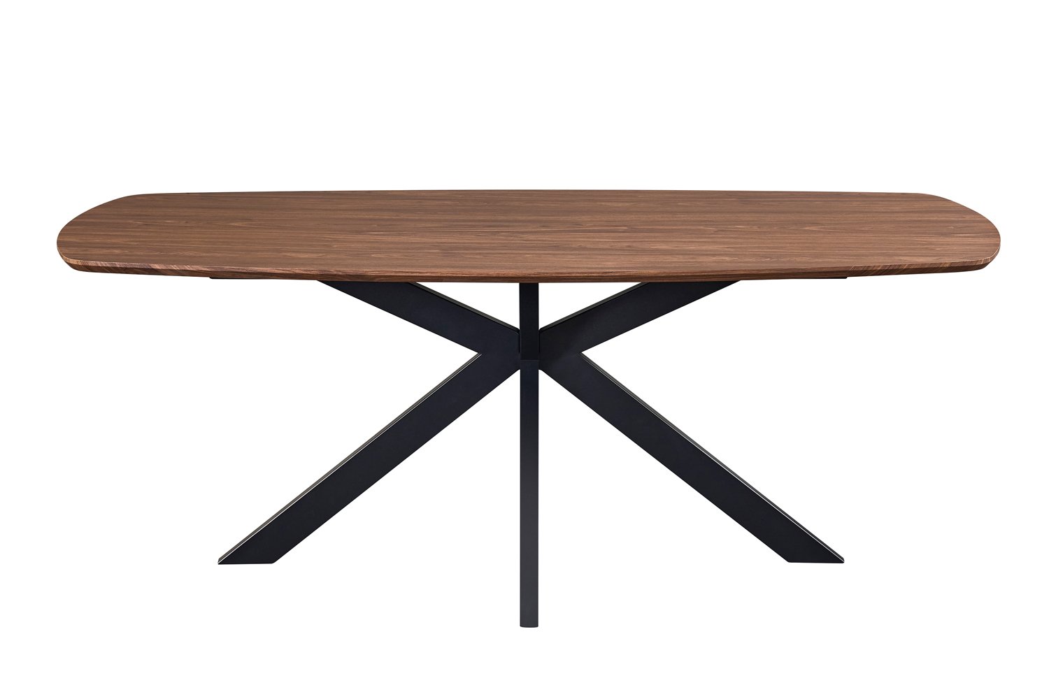 Table 'Aziz' 200 cm Ovale Danoise Décor Chêne Foncé - Image 4