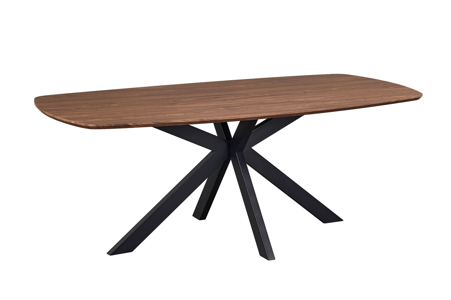 Table 'Aziz' 200 cm Ovale Danoise Décor Chêne Foncé - Image 5