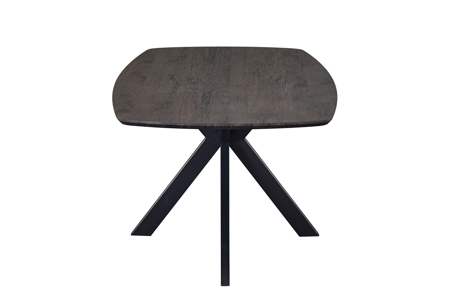 Table 'Aziz' 200 cm Ovale Danoise Décor Brun foncé - Image 6