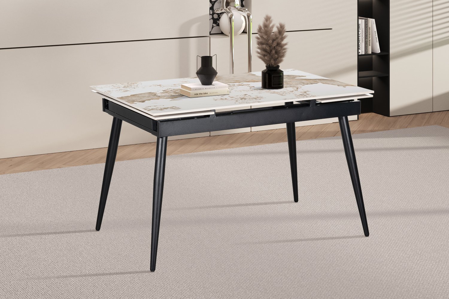 Table extensible 'Hero' 120-180 cm Pierre Brillante Pandora - Image 2