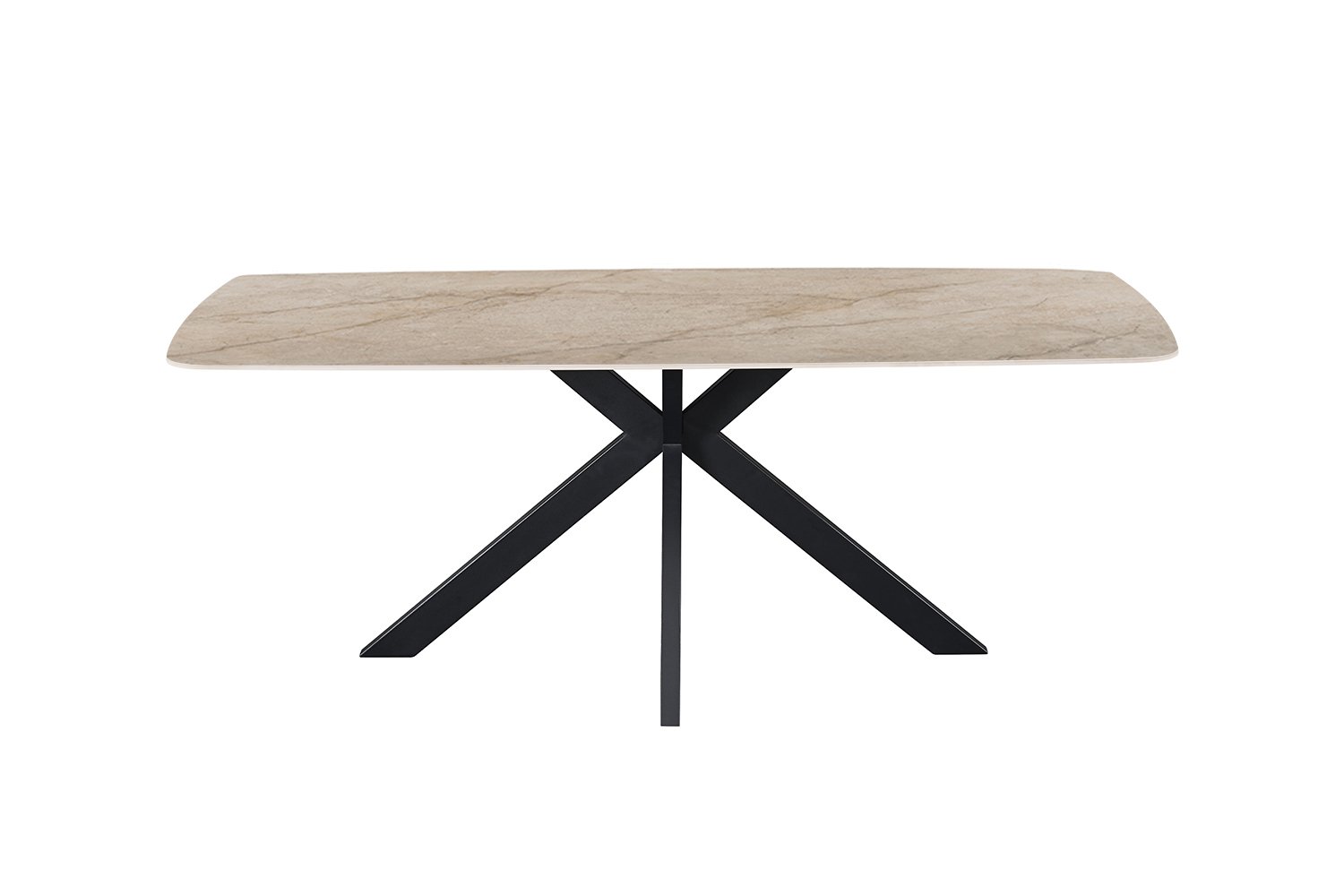 Table 'Apollo' 200 cm Ovale Danoise Pierre Taj Mahal Beige - Image 3