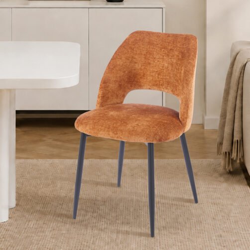 Chaise 'Arlo' Tissu Perfect Harmony Or