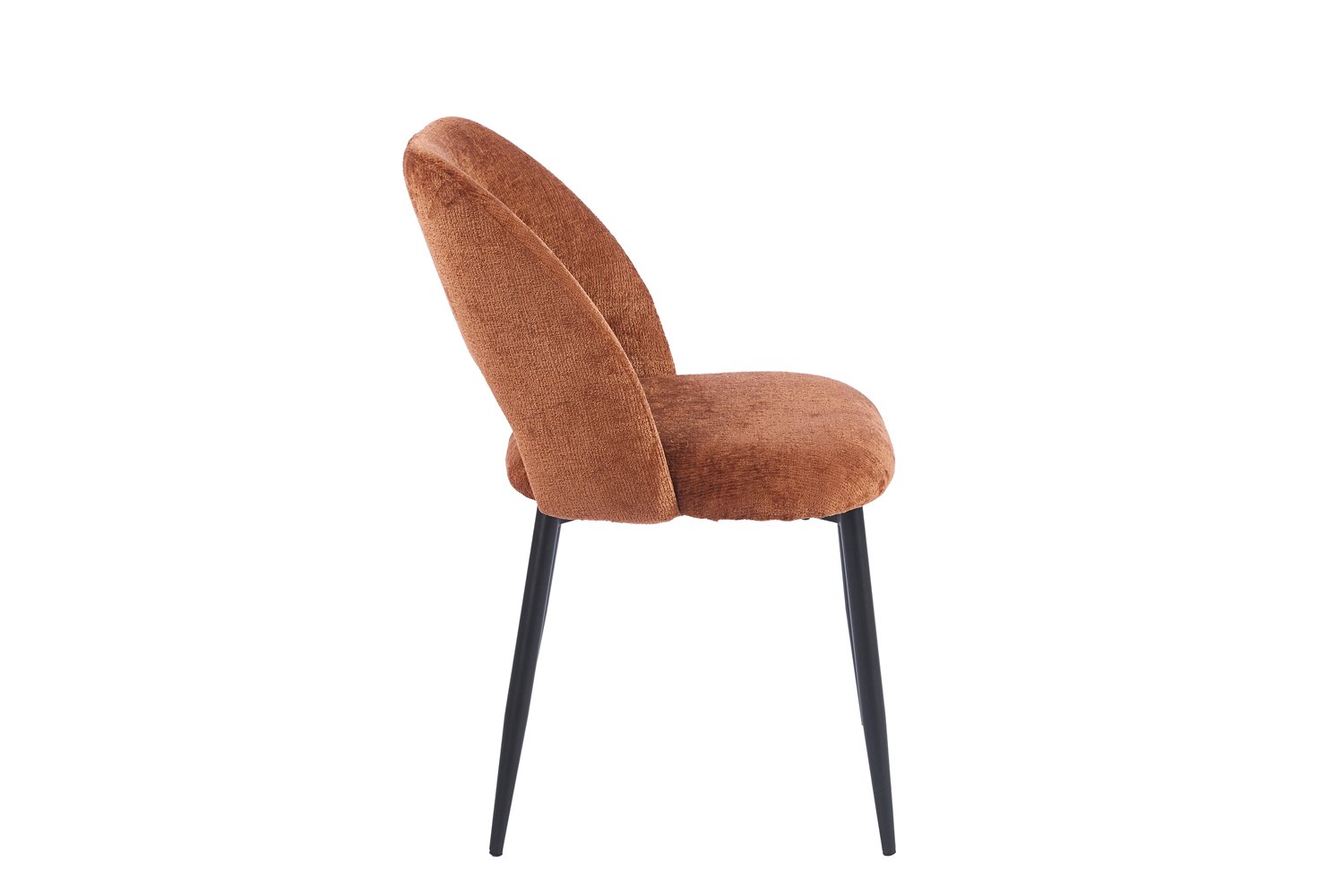 Chaise 'Arlo' Tissu Perfect Harmony Rouille - Image 5